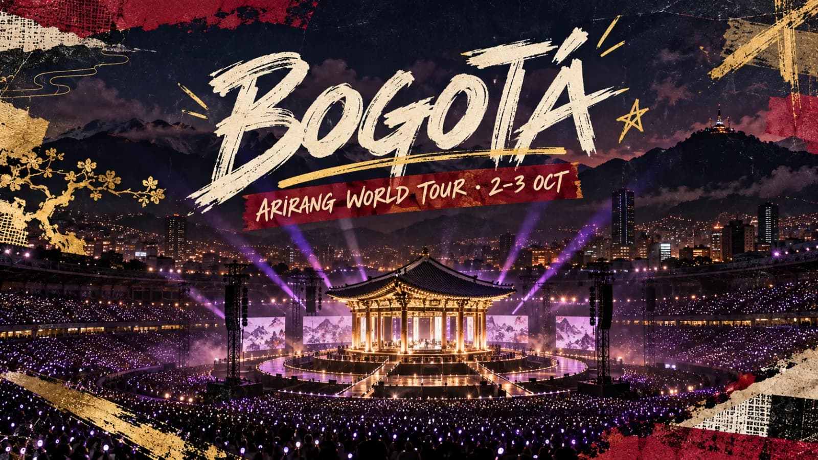 BTS llega a Bogotá: arranca la gira ARIRANG en Latinoamérica